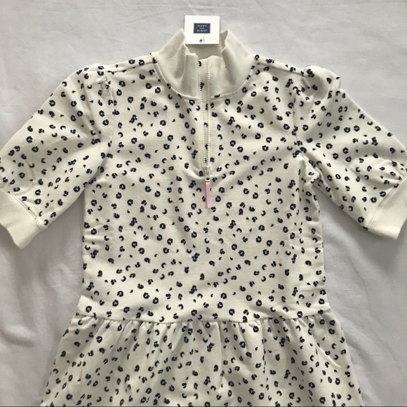 Janie and Jack Pullover Dress Ivory 8 NWT - Picture 2 of 9